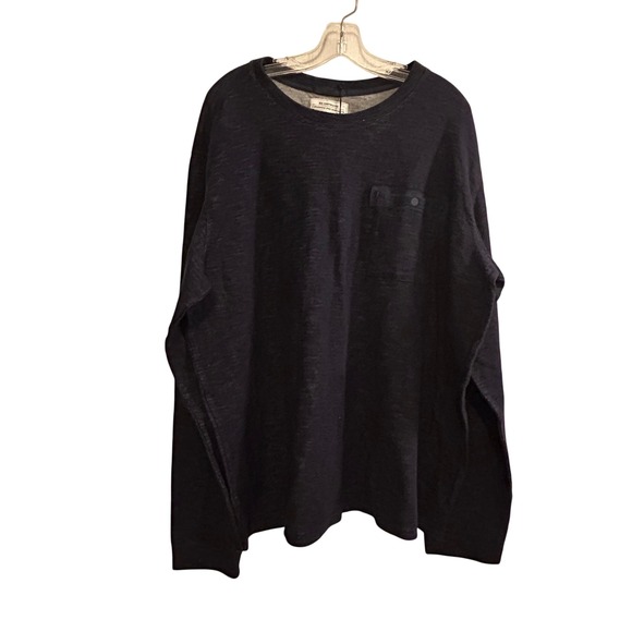 Other - REI Cooperative Men's Long Sleeve Pocket T Shirt XXL Blue Cotton Polyester